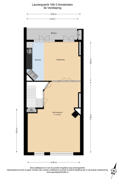 Lauriergracht 1643, Amsterdam Lengers Housing